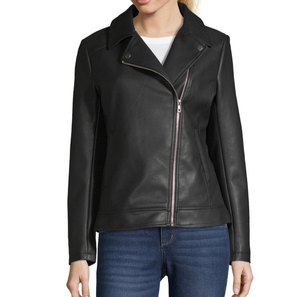 a.n.a Faux Leather Jacket NWT